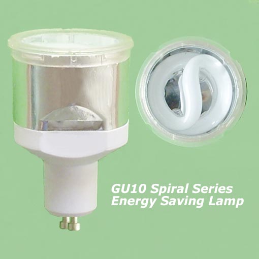 GU10 Spiral Series  Energy Saving Lamp