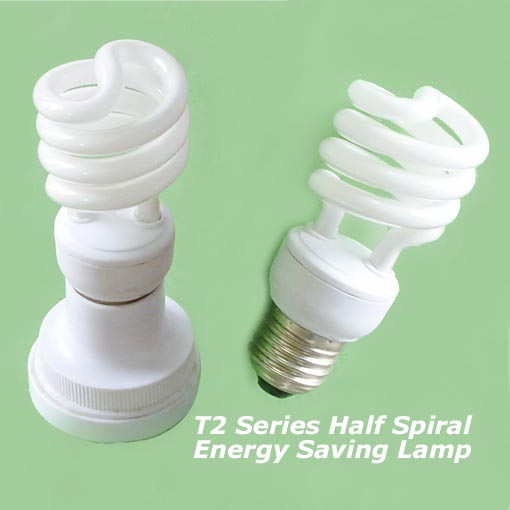 T2 Series Half Spiral Energy Saving Lamp