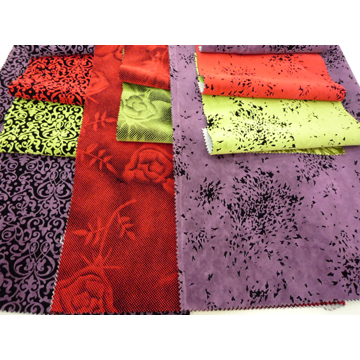 Two layer flocked fabric: BA-series