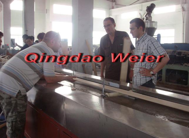 PVC wood profile production line