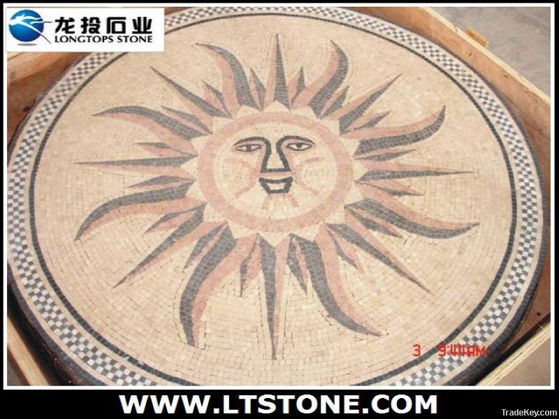 Stone Mosaic Medallion