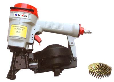 pneumatic roofing coil nailer