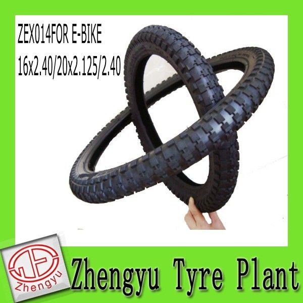 Electric bicycle tires
