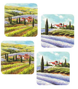 Absorbent Coasters; Trivets