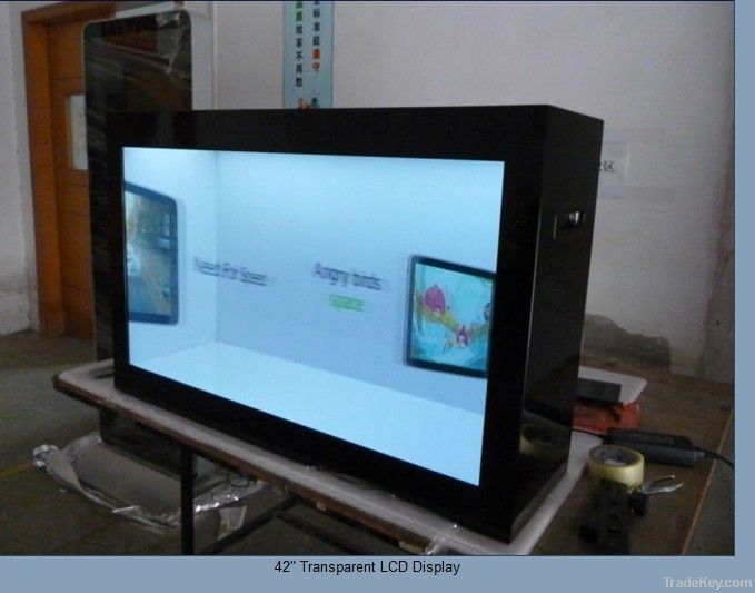 32'' transparent LCD display