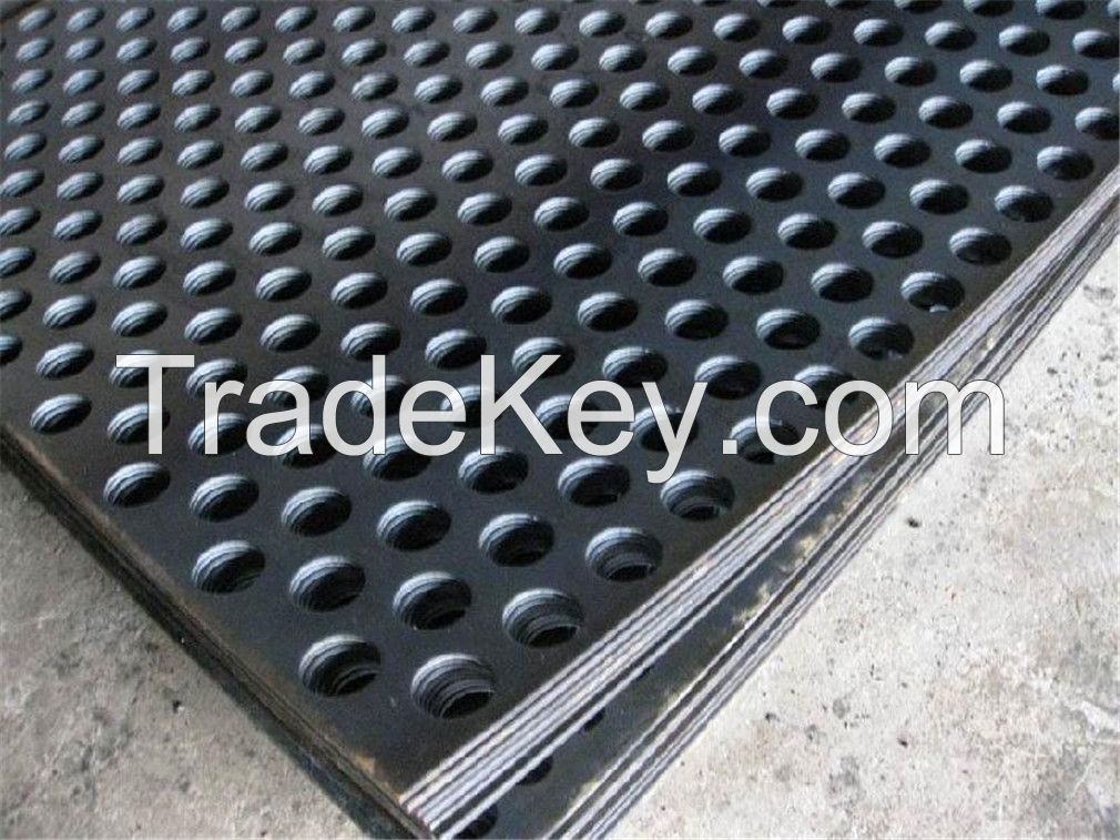 Perforated steel sheets