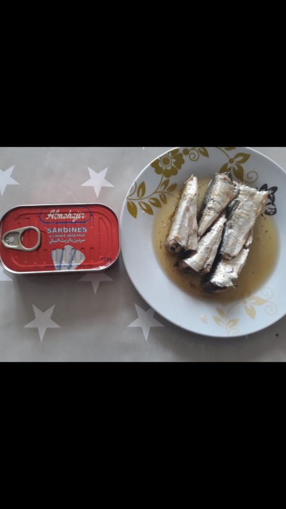 Canned sardine