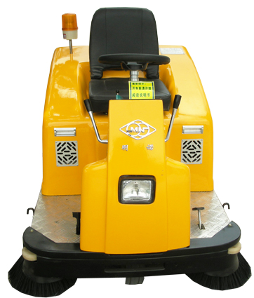 Electric With Battery Road Sweeper