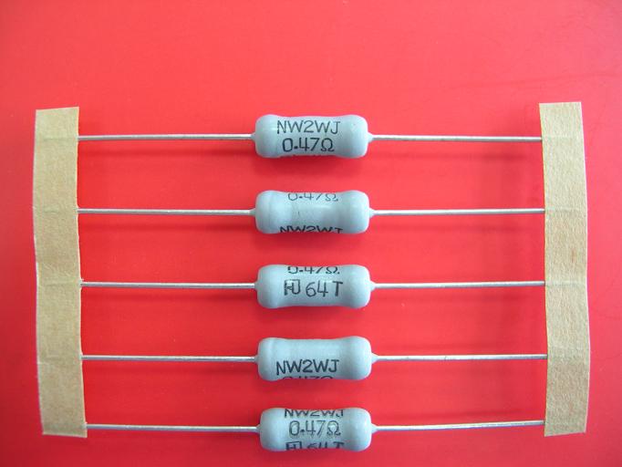 Wire wound resistor