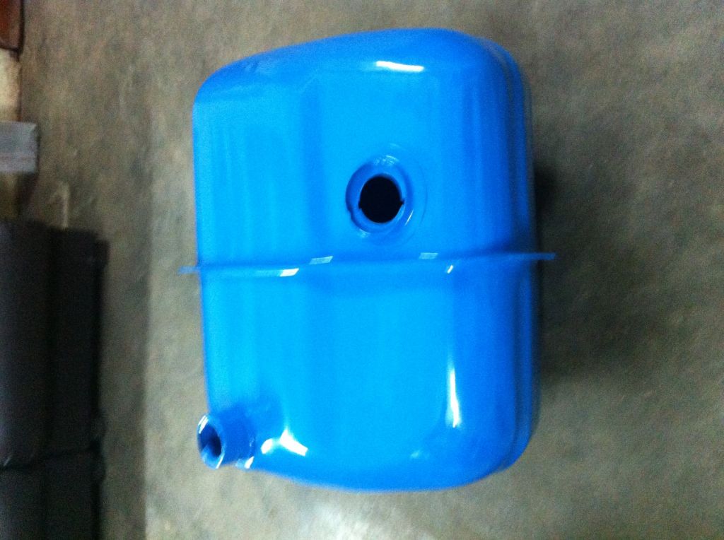 Air cleaner, front grill, diesel tank, etc