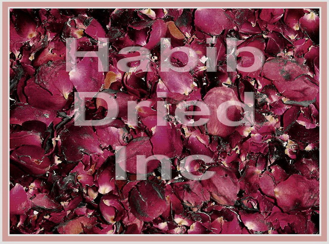 Dried Red Rose Petals and Buds