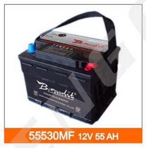 DIN standard sealed maintenance free battery 60038MF