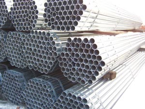 Hot-dipped galvanized pipes