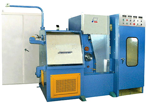 drawing machine with continuous annealer