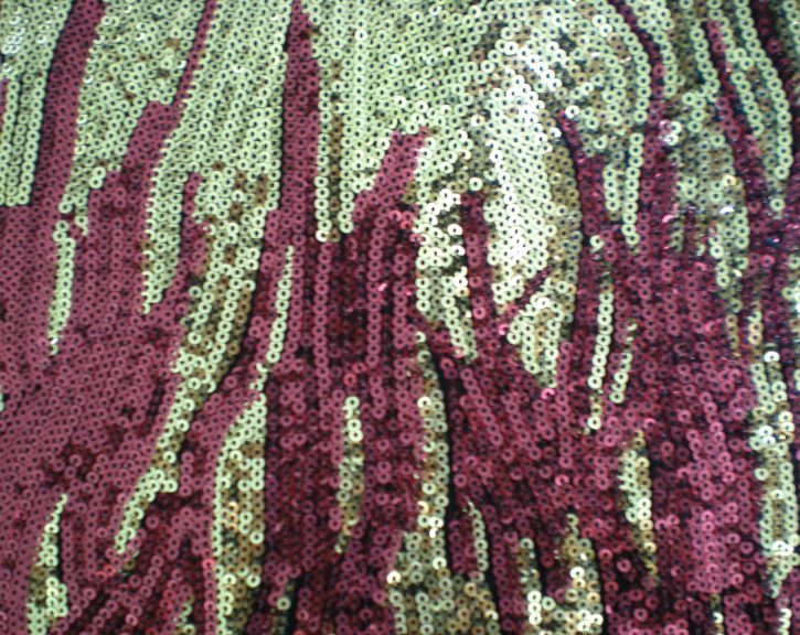 Spangle Emborider, knitting, memory fabric