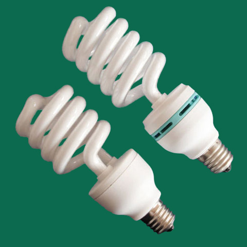 half sprial  energy saving lamp