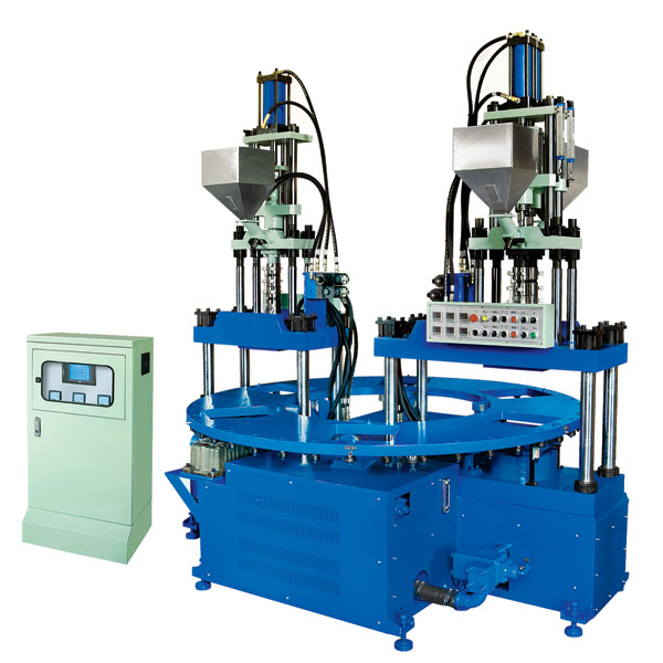 Automatic Rotary Vertical type PVC Plastic Injection Moulding Machine