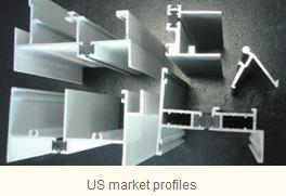 Aluminum profile of US market