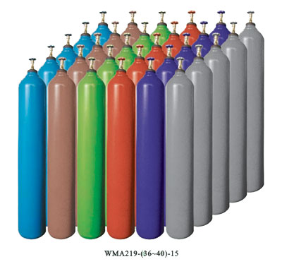 Supply Steamless steel gas cylinders