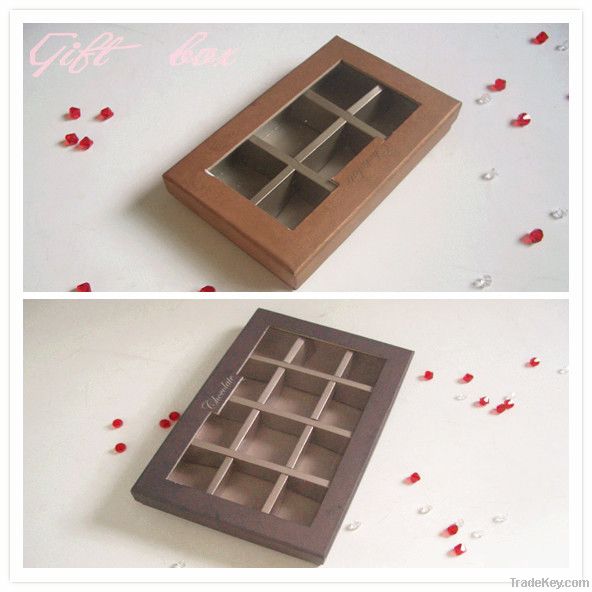 Paper chocolate box