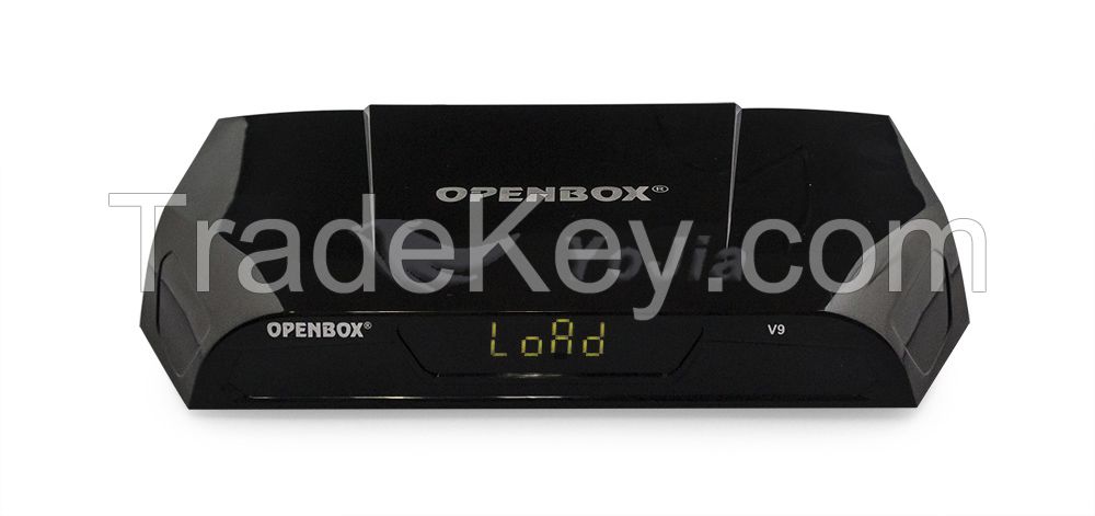 Genuine OPENBOX V9 DVB-S2 HD Satellite Receiver Support 2xUSB CCCAMD NEWCAMD Weather Forecast Miracast USB Wifi Set Top Box IPTV Box