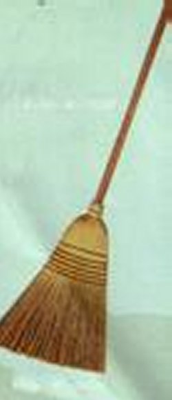 straw broom