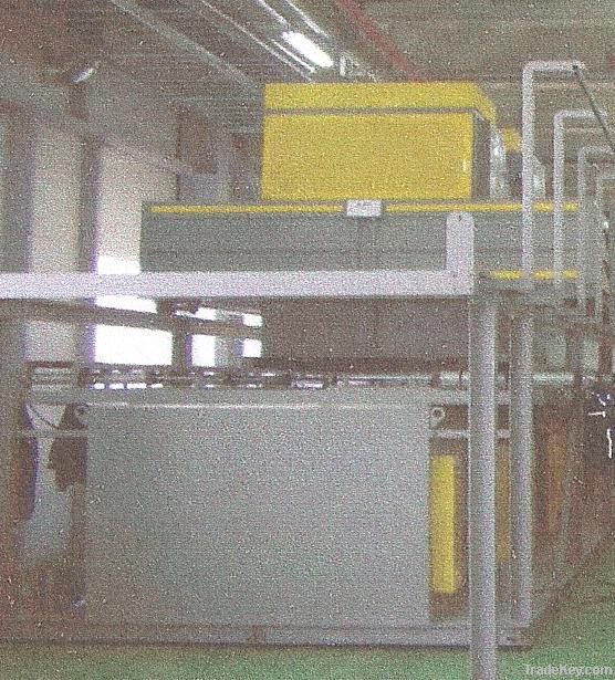 Glass chemical tempering equipment