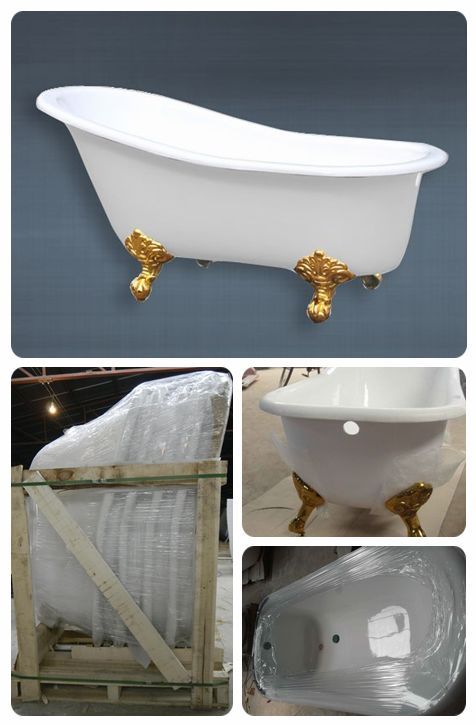 cast iron bathtub, slipper bath, roll top bath