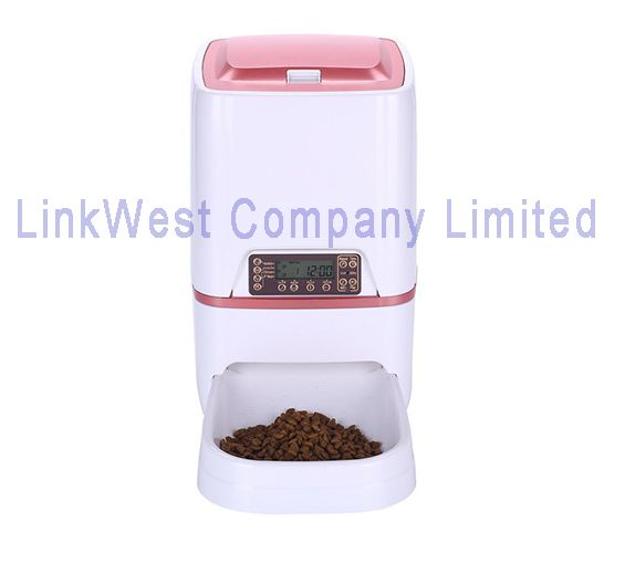 Electronic automatic dog, pet feeder