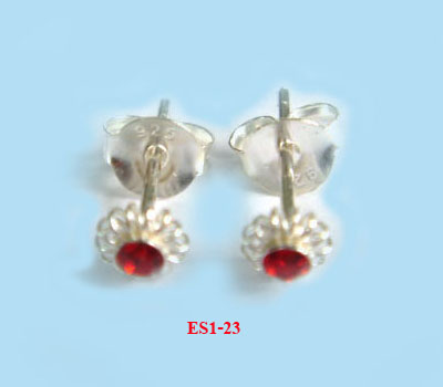 earring stone small