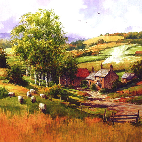 Landscape Oil Painting on Canvas