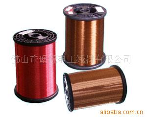 High temperature resistant enameled round copper wires