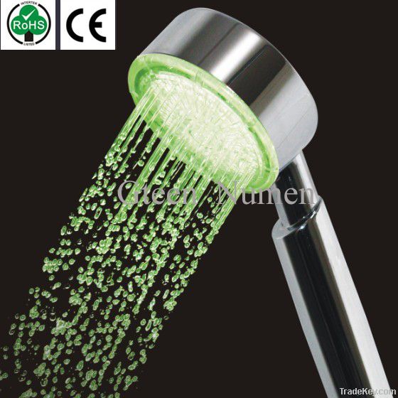 water-saving led shower head
