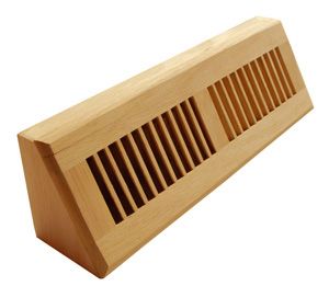 Baseboard diffusers