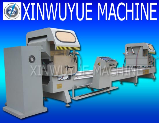 aluminum window and door machine-Double-head Cuttit Saw CNC