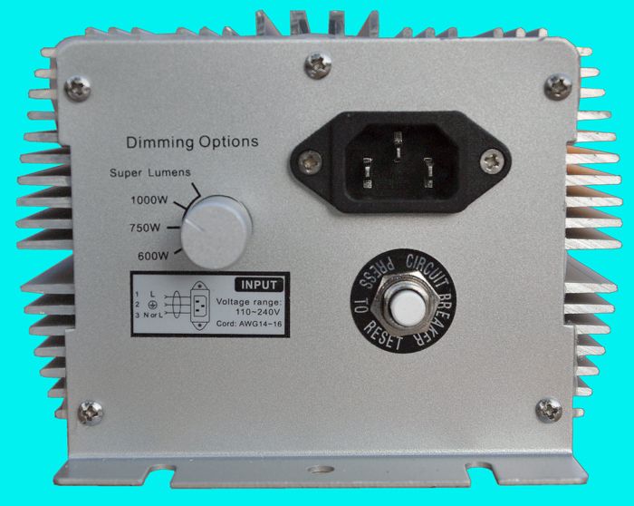 Dimming HID electronic ballast