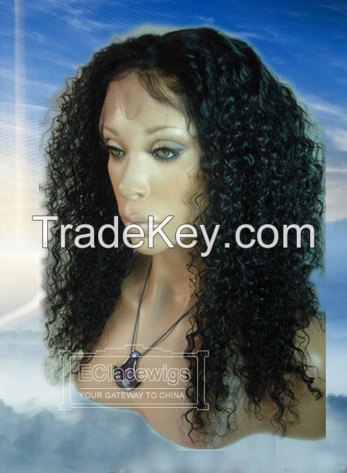 Wholesale Indian BraziliN Virgin Full Lace and Front Lace Wig, Factory Price, lace wigs maker