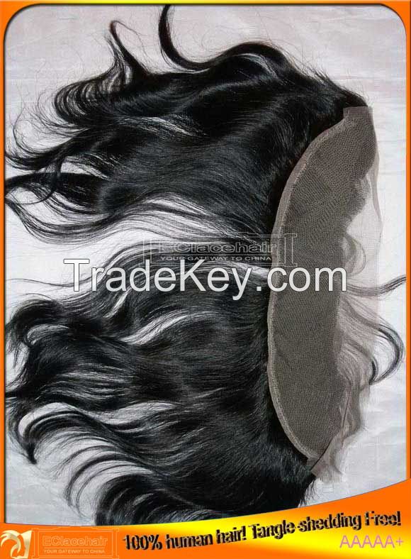 Wholesale Brazilian Indian Peruvian Virgin Human Hair Lace Frontal, Professional Hair Factory Price