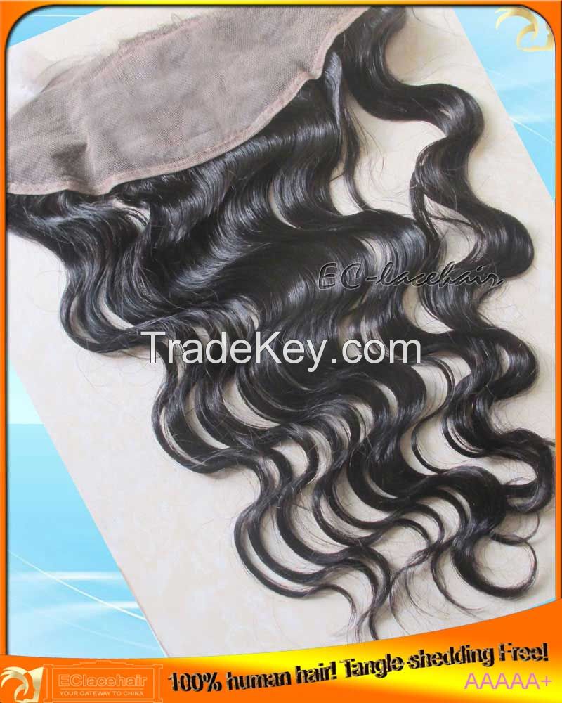 Wholesale Brazilian Indian Peruvian Virgin Human Hair Lace Frontal, Professional Hair Factory Price