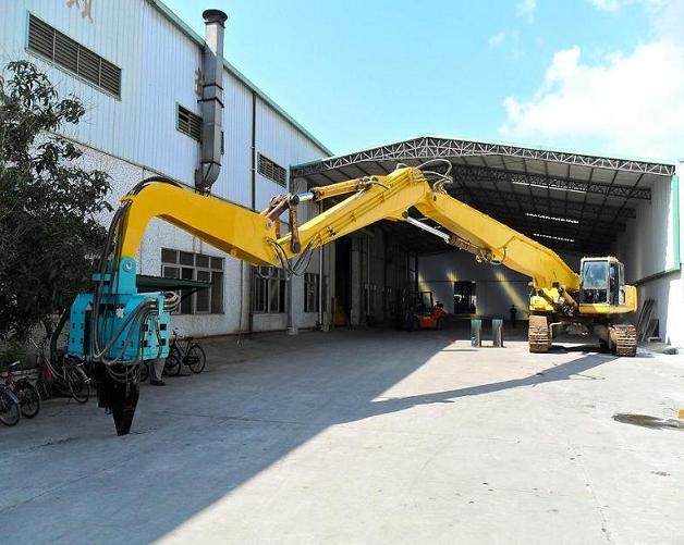 Excavator sheet piling hammer By Jianhua Engineering Machinery Group Co ...