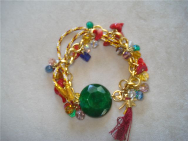precious stone-jade -evÃÂ±l eye bracelet