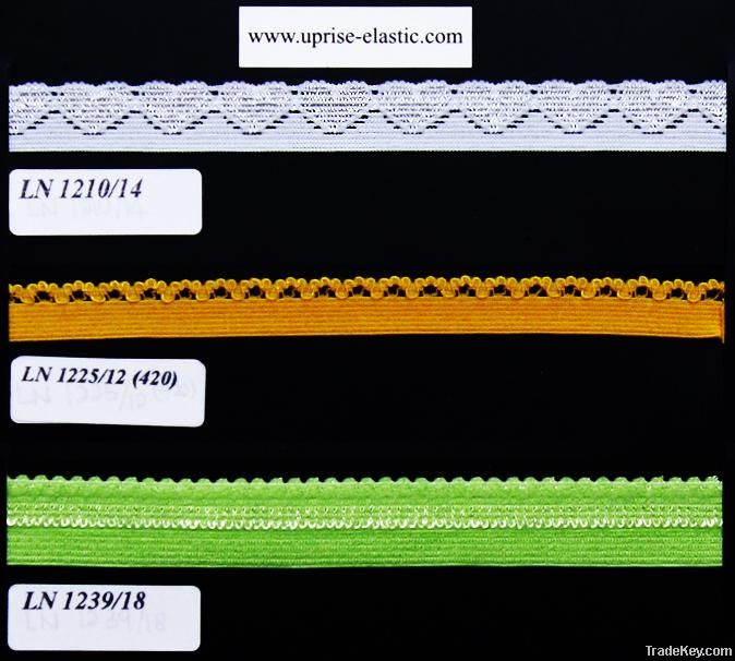 Underwear Elastic Webbing / Patterned Elastic Tape / Knitting Webbing