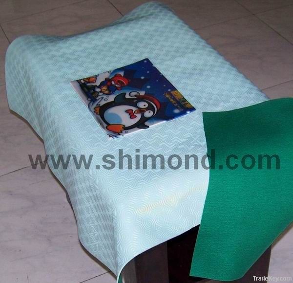 Table Protector with Knitting Backing