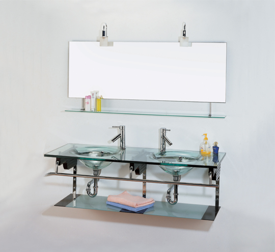 Glass Vanity