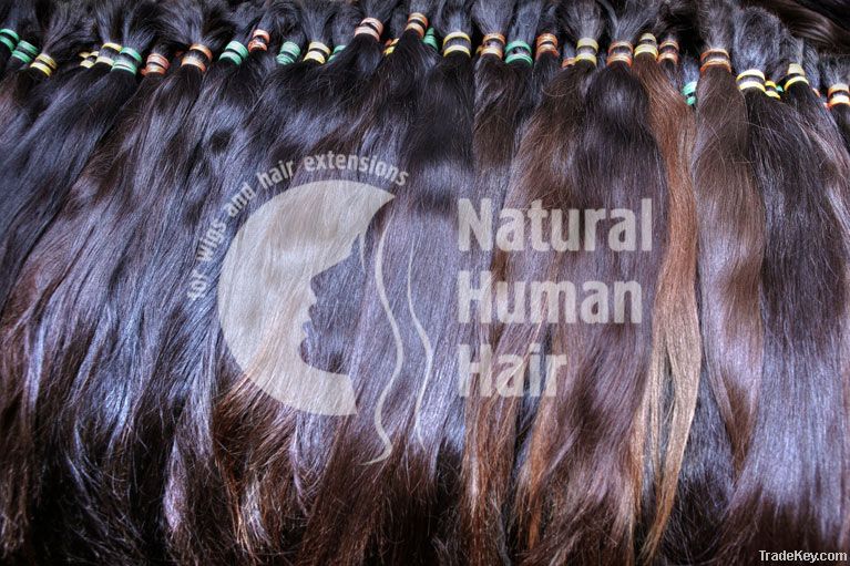 Uzbek  100% natural straight bulk hair