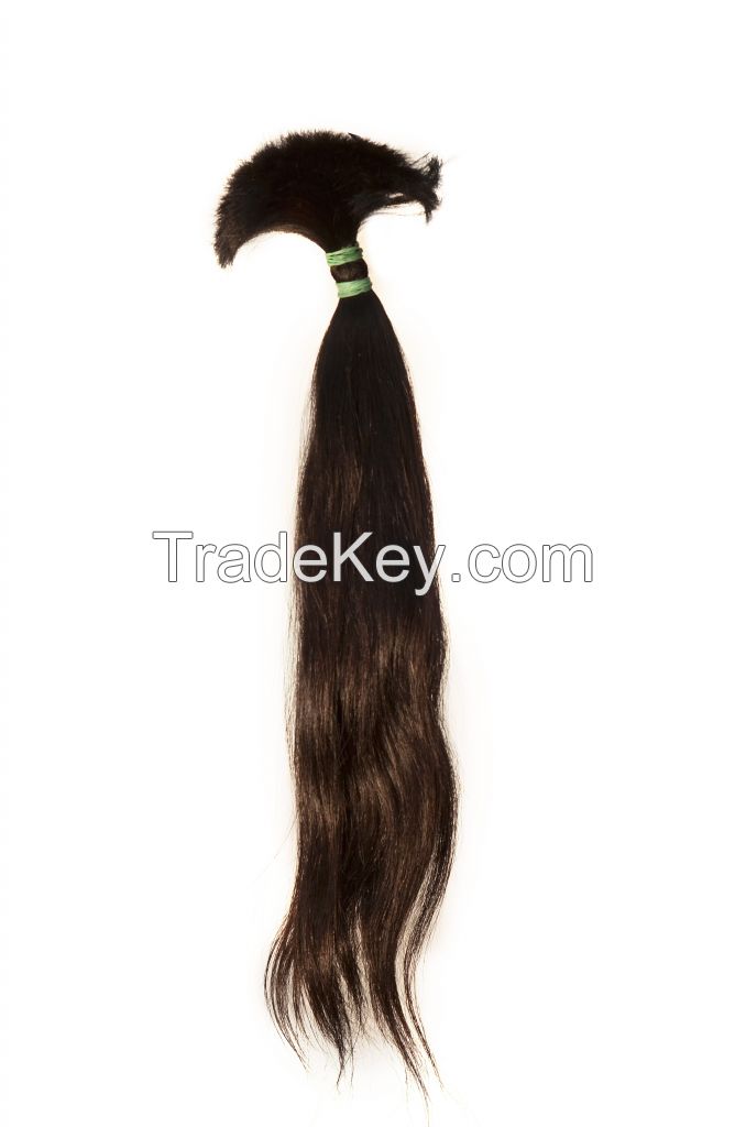 Uzbek  100% natural straight bulk hair