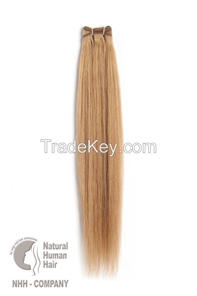 Uzbek colored weft exclusive straight natural hair