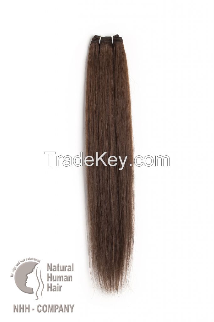 Uzbek 100% natural straight weft hair