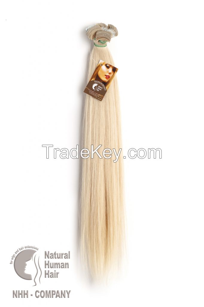 Uzbek 100% natural colored straight tape hair extension