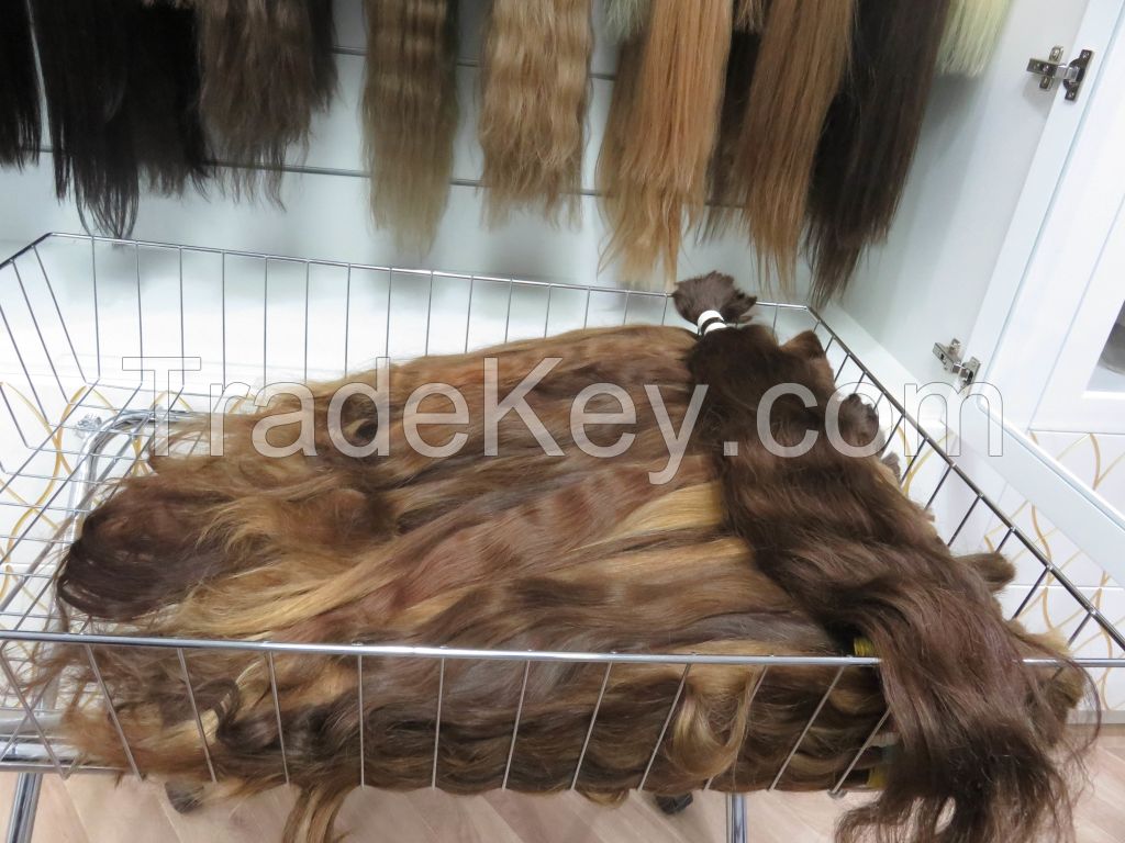 European Slavic natural bulk hair